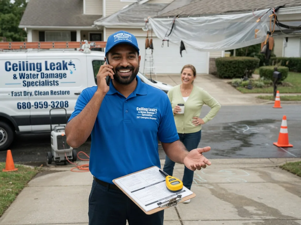 Ceiling Leak Cleanup Lakewood, WA FAQs